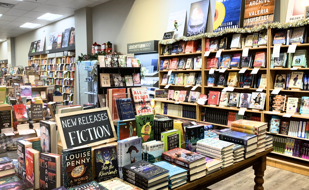 books in a book store